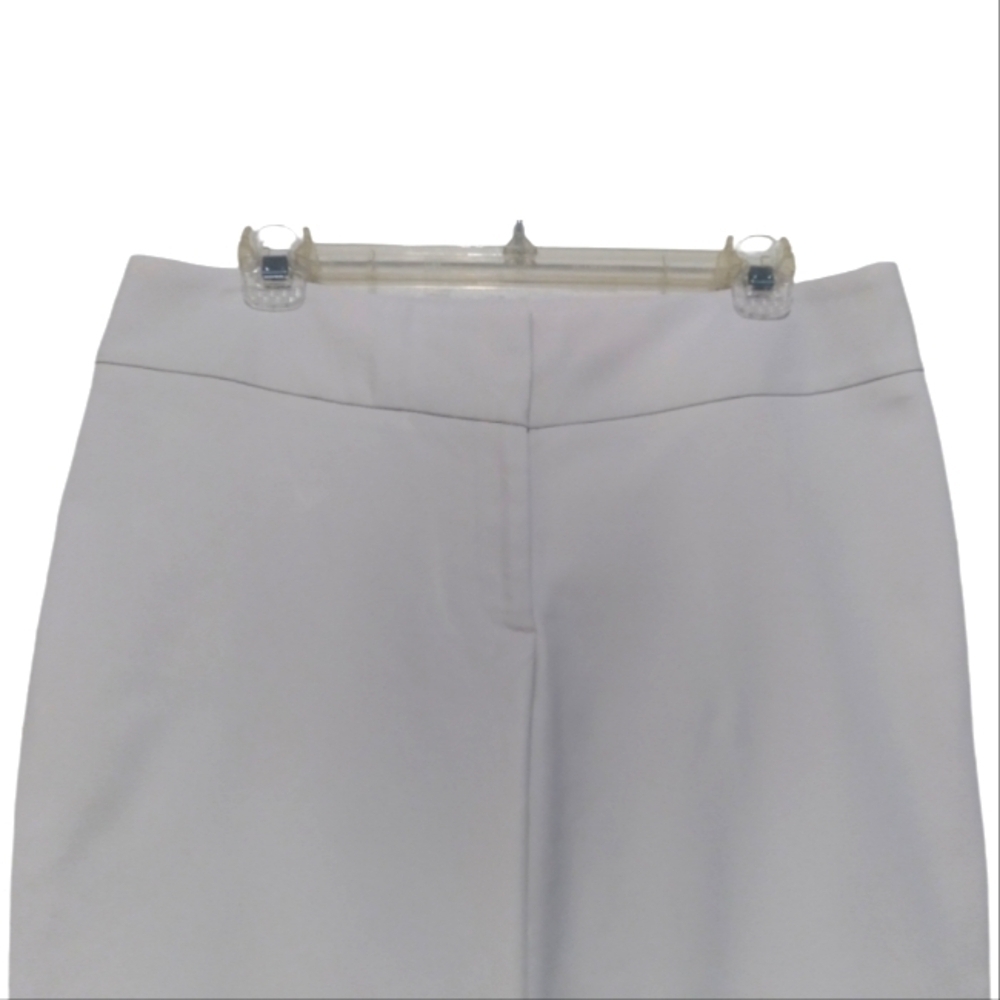 Chico's Light Beige Flat Front Stretch Ankle Pants - Picture 5 of 8